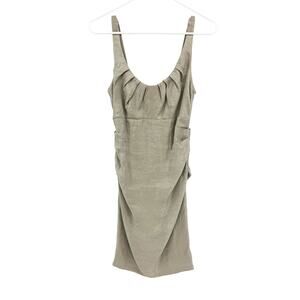 Suzi Chin for Maggy Boutique Mini Bodycon Dress Sleeveless Back Zip Size 6